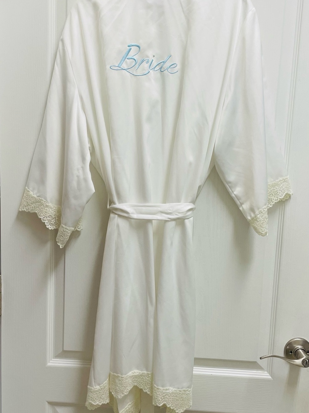 Secret Treasures White BRIDE Robe Sz xl